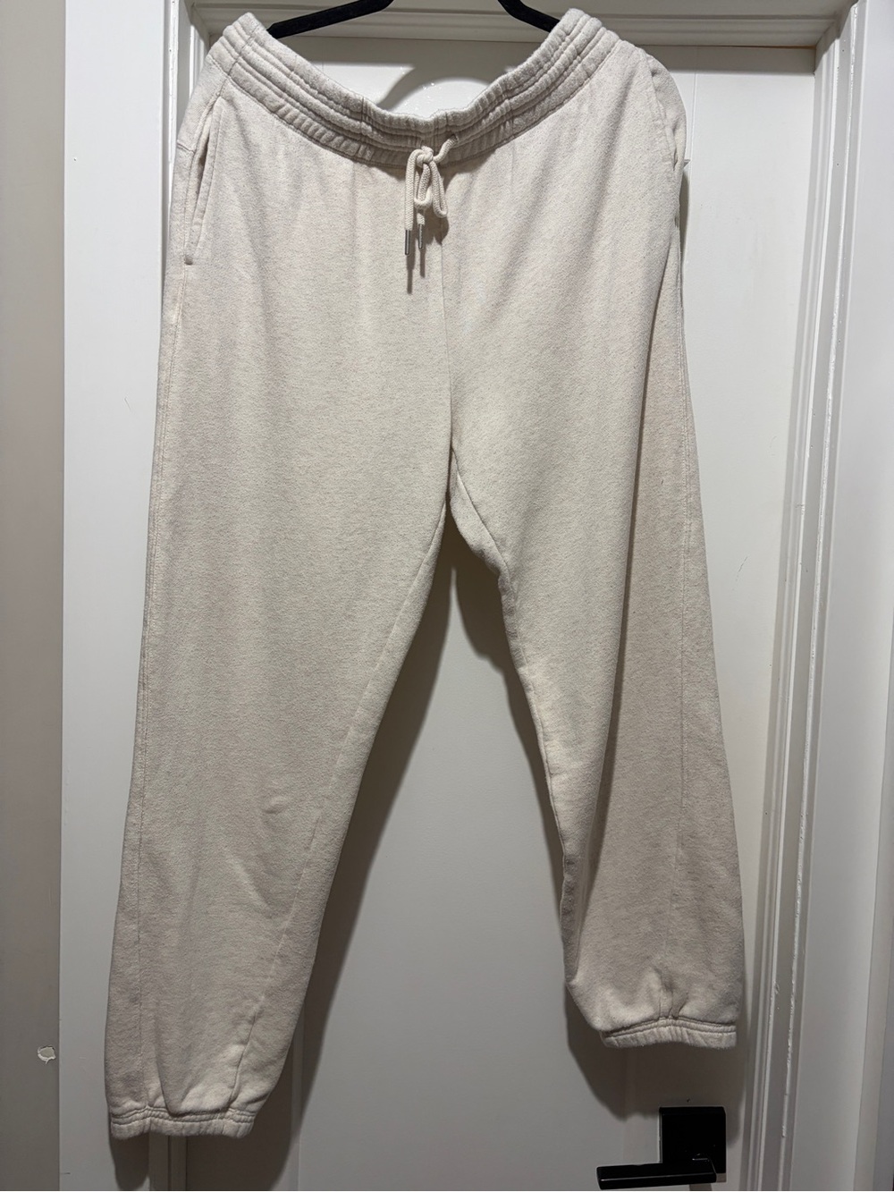 aerie Cream Joggers